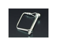 Heavy-Duty Safety Lock Hitch Pins - Zinc/Stainless Steel Square Handle