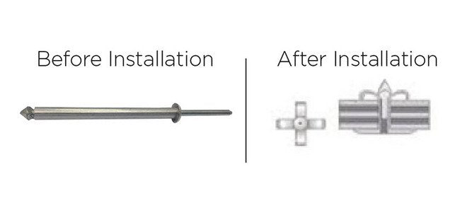TPR Self-Piercing Rivet - 228.0mm Body Length - Image 2