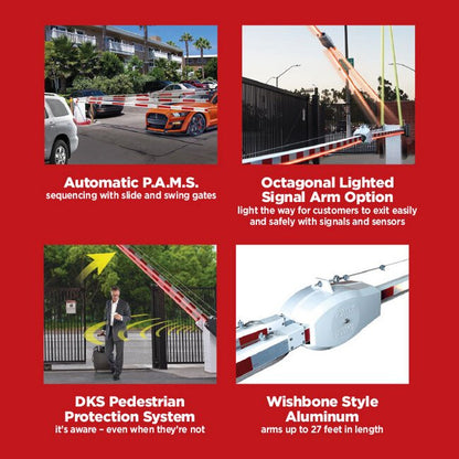 1 HP Motor Barrier Gate Operator - Image 3