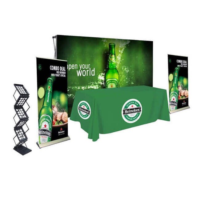 Megastore 10ft Trade Show Exhibit Kit Bundle - Image 1