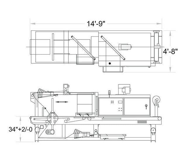 75LTW-24SS Tray Shrink Wrapping Machine - Image 2