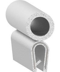 Uni-Grip PVC Trim Seal, 0.500'' x 1.040''