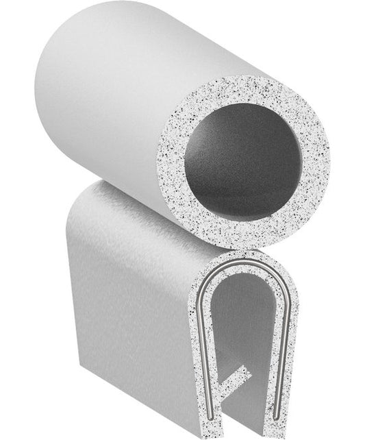 Uni-Grip PVC Trim Seal, 0.500'' x 1.040'' - Image 1
