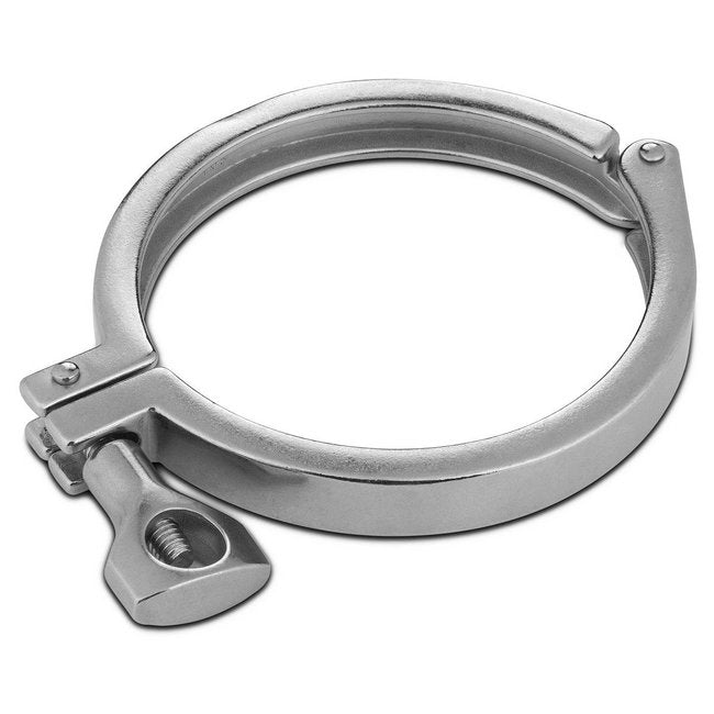 4 Inch (in) Size Single Hinge Tri-Clamp - Image 1