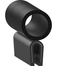Uni-Grip PVC Rubber Trim Seal - 0.650" x 1.180"
