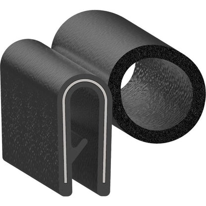 Uni-Grip PVC Trim Seal Bulb | 0.915x0.925 in - Image 1