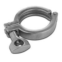 2 Inch (in) Size Single Hinge Tri-Clamp