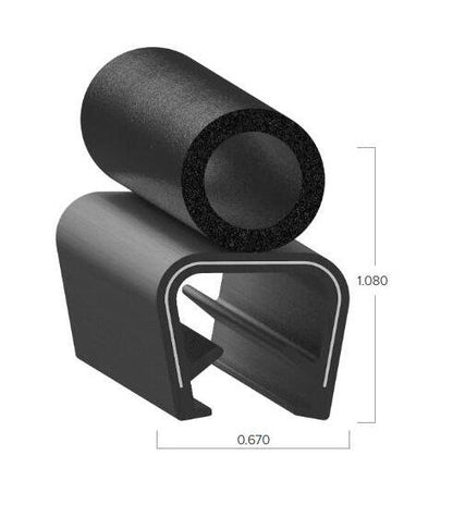 Uni-Grip 0.670x1.080 Trim Seal - Image 2