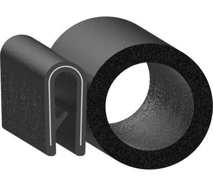 Uni-Grip 1.330x1.000 Trim Seal with Sponge Rubber Bulb - Image 1
