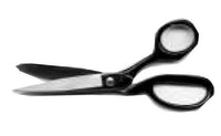 571/9 Belmont Bent Trimmer - Diamond Needle Corp. 9 inch Nickel Plated Bent Trimmer