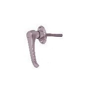Chrome Finish Rigid & Spinning Lever Handle - Image 1