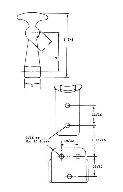 Heavy-Duty Rubber Hold Down with Zinc or Stainless Brackets - Image 3