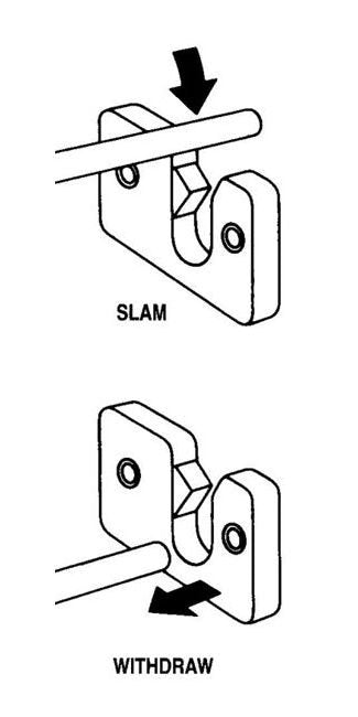Heavy-Duty Slam-Action Multipoint Lock Strike - Image 2