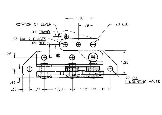 Heavy-Duty Rotary Latch - Right Hand - Image 3