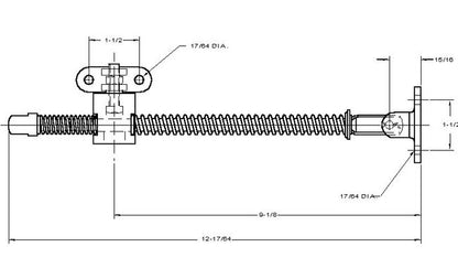 Heavy-Duty 11-Inch Door Check Arm for Trucks - Image 2
