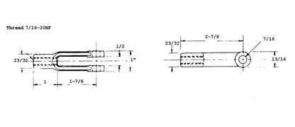Heavy-Duty Adjustable Yoke Ends for Trucks - Image 2