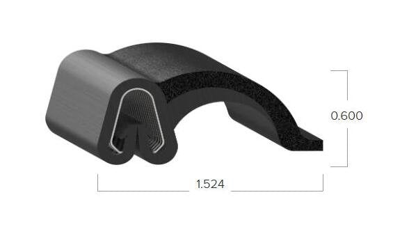 Uni-Grip 1.524in Truck Cap & Rubber Flap Seal - Image 2