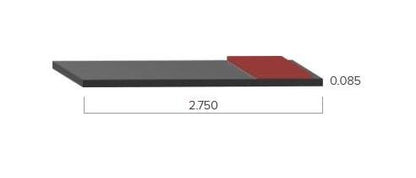 Uni-Grip 2.750 Inch Truck Cap Rubber Flap Seal - Image 2