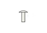Solid Aluminum Bucking Rivets - 1/4" x 3/4" (1 lb/box)