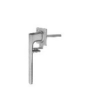 Stainless Steel Padlocking Lever Handle - Image 1