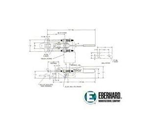 Stainless Steel Padlockable Draw Latch - Image 2