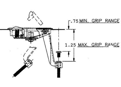 Adjustable Trigger Lock - Chrome Finish - Image 4