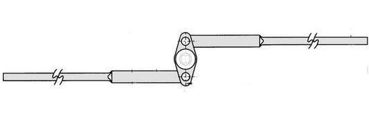 Heavy-Duty Lock with 34" Rods for Truck Hardware Applications - Image 1