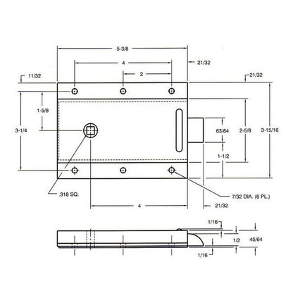 Heavy-Duty Universal Truck Cab Lock - Image 2