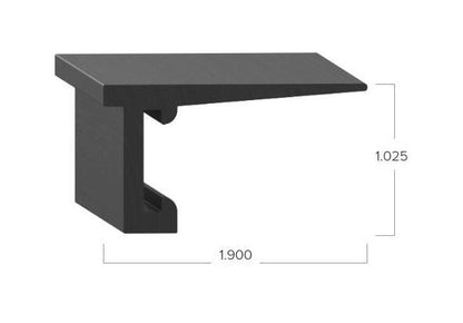 Uni-Grip 1.900x1.025 in Truck Cap Rubber Flap Seal - Image 2