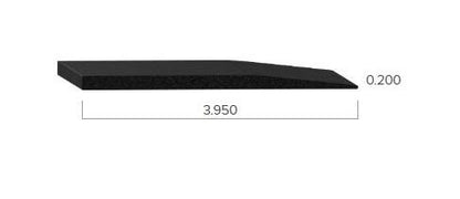 Uni-Grip 3.950in Truck Cap Rubber Flap Seal - Image 2
