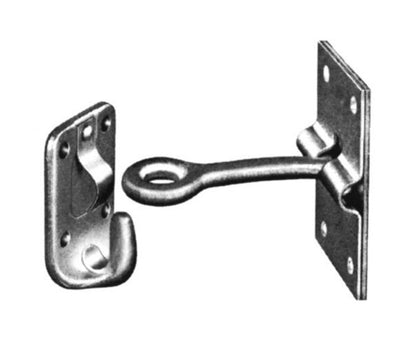 Heavy-Duty Zinc Door Holder - 2-1/2 Inch - Image 1