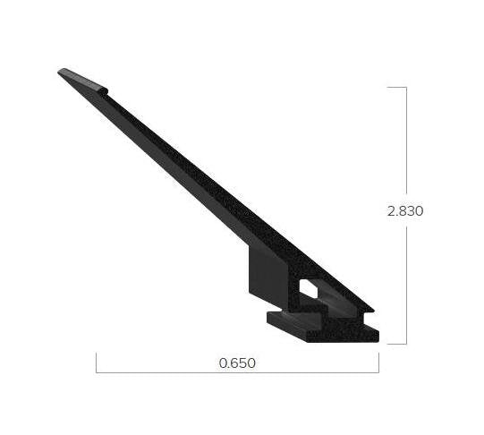 Uni-Grip 0.650in x 2.830in Truck Cap Rubber Flap Seal - Image 2