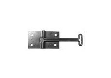 Hold Tite 4" Zinc Plated Male Door Holder Section - Image 1