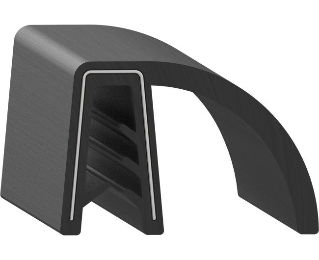 Uni-Grip 1.472" x 0.984" Truck Cap Rubber Flap Seal - Image 1