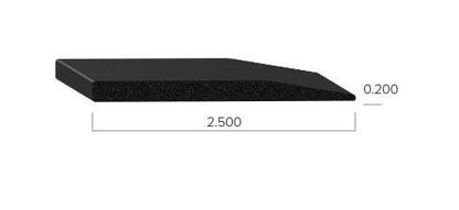 Uni-Grip 2.500 Inch Width Truck Cap & Rubber Flap Seal - Image 2