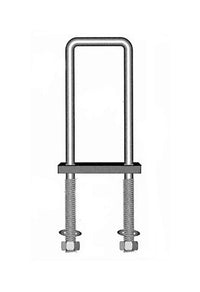 Heavy-Duty 12-Inch U-Bolts Kit for Trailers - Truck Hardware