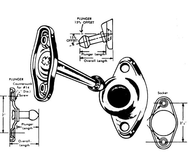 Heavy Duty Steel Socket with Rubber Insert, Zinc Plated - Image 2
