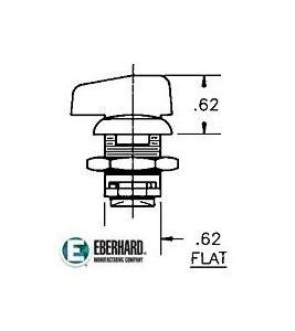 Quarter-Turn Cam Lock - Straight - Model A - Image 2
