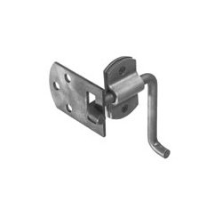 Western Gate Locks Set Regular Corner Plate - Image 1