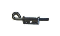 Aluminum Spring Latch with Stainless Steel Bolt & Spring - 1/4" Base