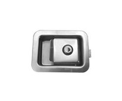 Universal Flush Paddle Handle Lock - Zinc Cylinder - Image 2