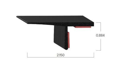 Uni-Grip 2.150 in Width Truck Cap & Rubber Flap Seal - Image 2