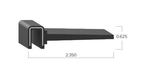 Uni-Grip 2.350" x 0.625" Truck Cap & Rubber Flap Seal - Image 2