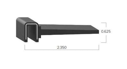 Uni-Grip 2.350" x 0.625" Truck Cap & Rubber Flap Seal - Image 2