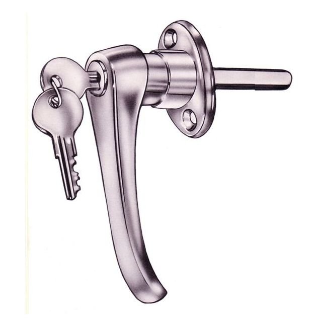Heavy-Duty Keyed Alike Lever Handle Lock - Image 1