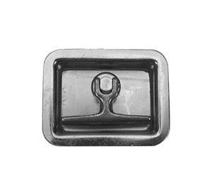 Heavy-Duty Recess Folding T-Handle Lock - Lock-Zinc - Image 1