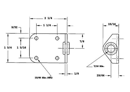 Heavy-Duty Zinc Rod Guide for Multipoint Locks - Image 2