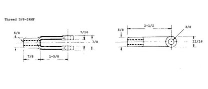 Heavy-Duty Adjustable Yoke Ends for Trucks - Image 2
