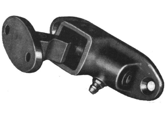 Heavy-Duty 3 Inch Spring-Loaded Door Holder Hook - Zinc Finish - Image 1