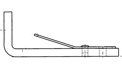 Zinc-plated Rod Guide with Spring for 5/16" or 3/8" Dia. Rods - Image 2